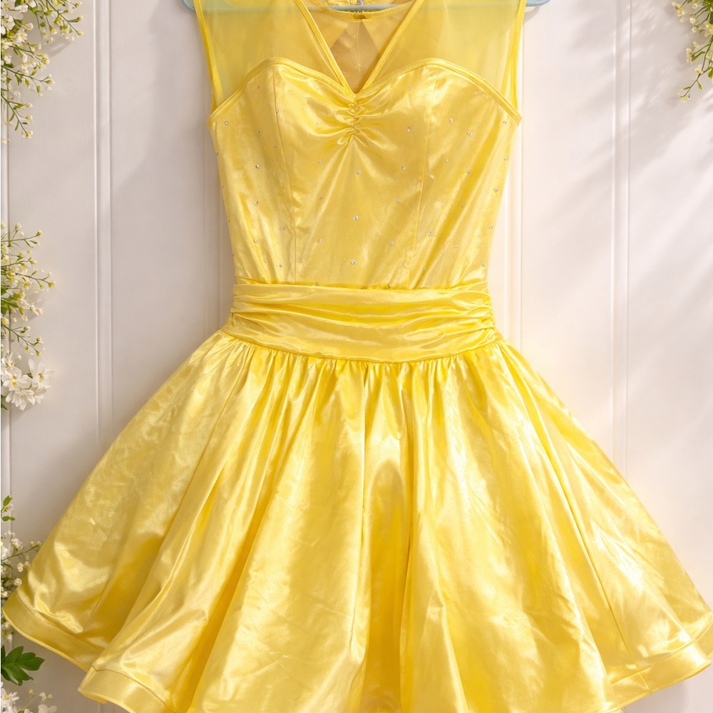 Weissman Yellow Dance Dress